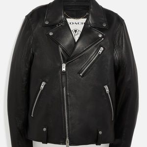 Unisex Coach Moto Jacket